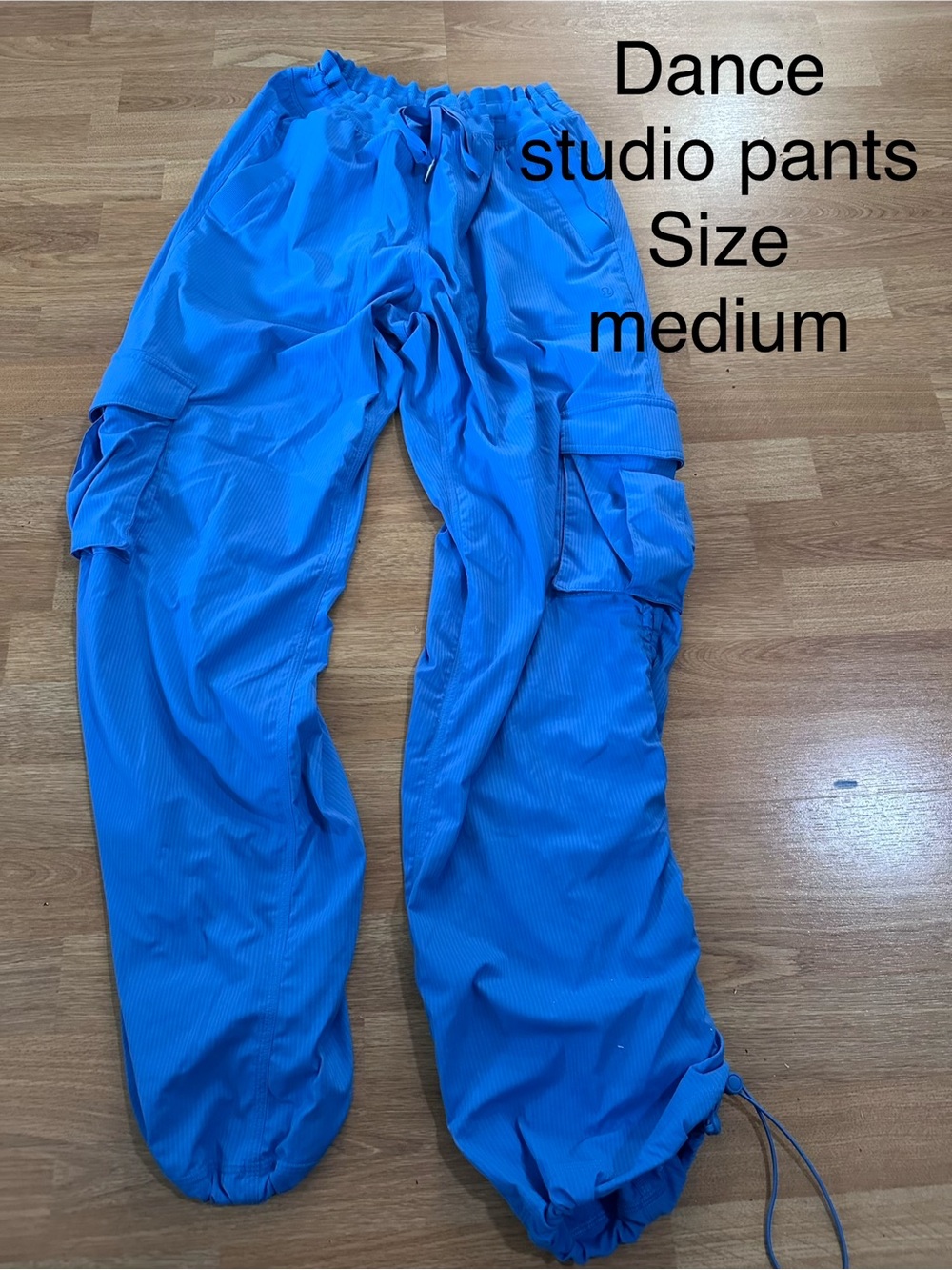 lululemon athletica Bright Blue Cargo Dance Pants
